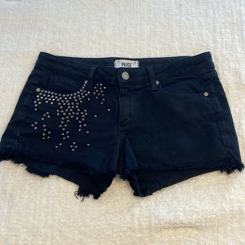 Paige studded shorts